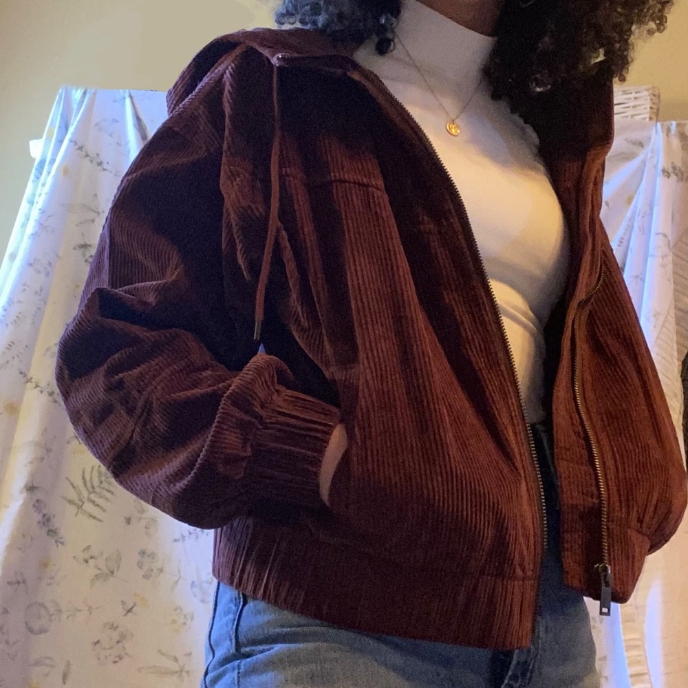 corduroy windbreaker